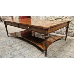 Wine Table Burr Walnut SOLD